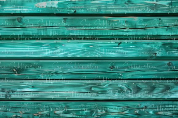 Download Turquoise Painted Wood Texture - Turquoise Collection