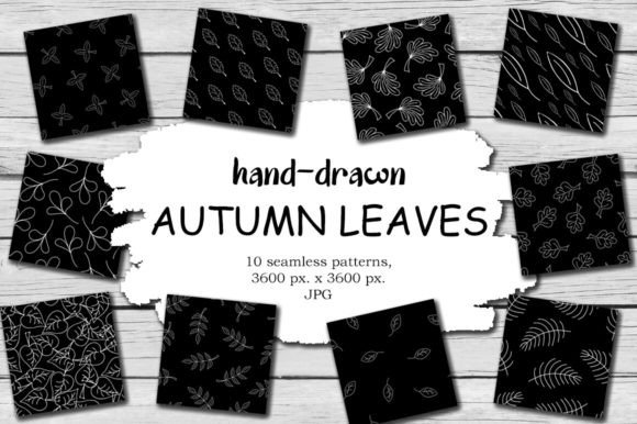 Download Fall Leaf Digital Paper Pack - Premium Resources